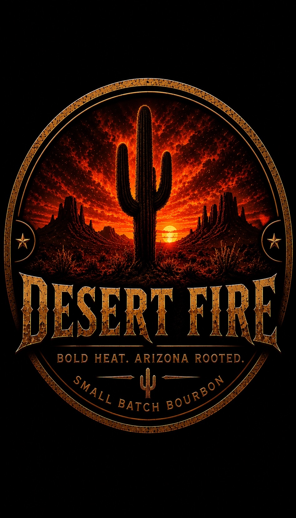 Desert Fire flavor artwork